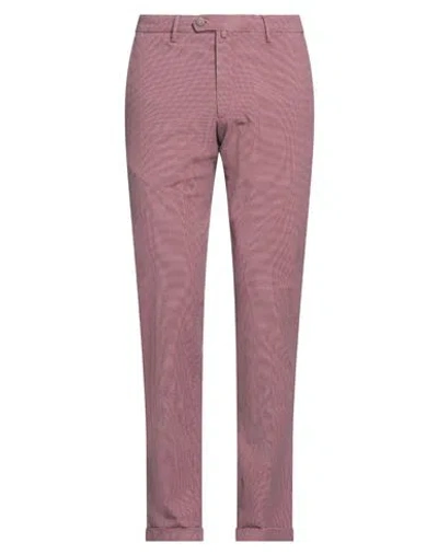 Michael Coal Man Pants Pink Size 36 Cotton, Elastane