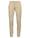 Michael Coal Man Pants Sand Size 40 Cotton, Elastane In Beige