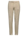 Michael Coal Man Pants Sand Size 31 Linen, Cotton, Elastane In Beige