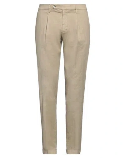 Michael Coal Man Pants Sand Size 31 Linen, Cotton, Elastane In Beige