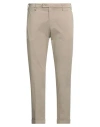 Michael Coal Man Pants Khaki Size 35 Cotton, Elastane In Beige
