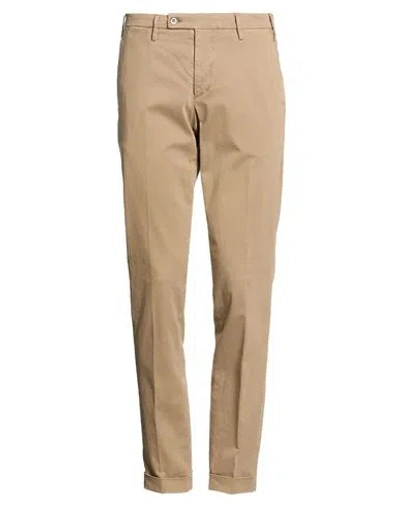 Michael Coal Man Pants Sand Size 44 Cotton, Elastane