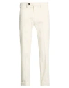 Michael Coal Man Pants White Size 28 Cotton, Elastane In White