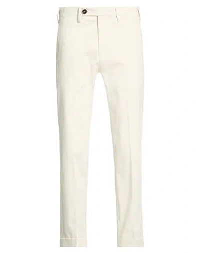 Michael Coal Man Pants White Size 28 Cotton, Elastane