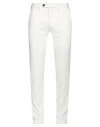 Michael Coal Man Pants White Size 33 Viscose, Polyamide, Elastane In White