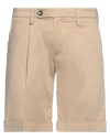 Michael Coal Man Shorts & Bermuda Shorts Beige Size 31 Cotton, Elastane