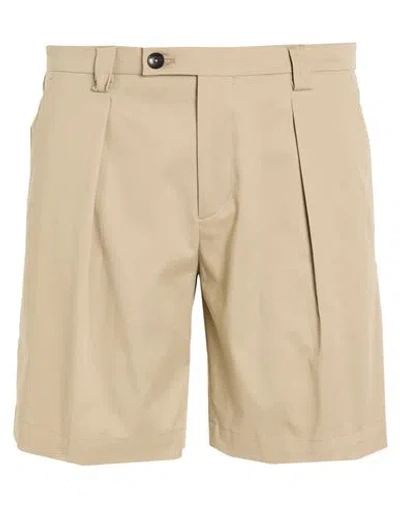 Michael Coal Man Shorts & Bermuda Shorts Sand Size 34 Cotton, Elastane In Multi