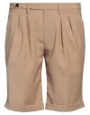 Michael Coal Man Shorts & Bermuda Shorts Sand Size 40 Polyester, Wool, Elastane In Beige