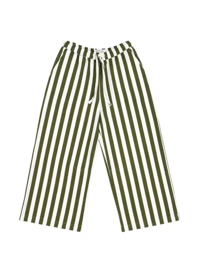 Michael Coal Kids' Mason Striped Trousers In Multi