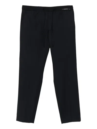 Michael Coal Mc Adam Drawstring Trousers In Black