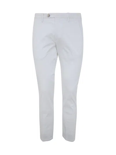 Michael Coal Mc Brad Plus 2564 Capri American Pockets Trousers In White