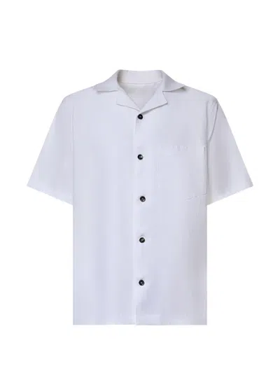 Michael Coal Mc Dale Short-sleeve Pocket-detail Shirt In Multi