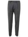 Michael Coal Mc-frederick 3069 Capri Trousers With Pence In Gray