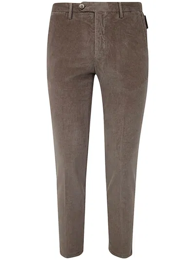 Michael Coal Mc-brad Plus 2741 Capri Trousers In Brown