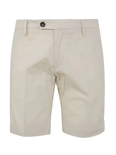 Michael Coal Men's Cotton Shorts In White