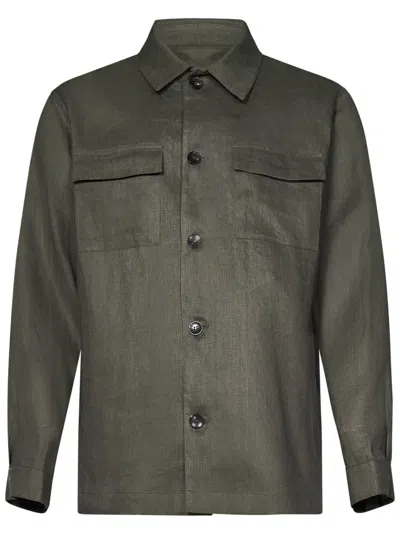 Michael Coal Military-inspired Green Field Jacket