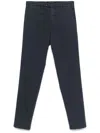 Michael Coal Navy Blue Stretch Trousers In Navy Blue