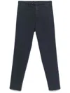 Michael Coal Navy Blue Stretch Trousers In Blue