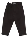 Michael Coal Panelled Trousers In Black