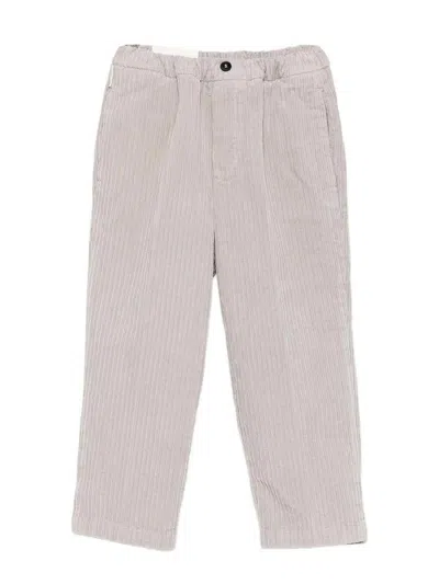Michael Coal Kids' Corduroy Trousers In Gray