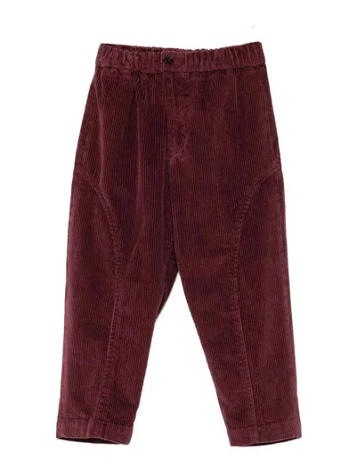 Michael Coal Kids' Corduroy Trousers In Red