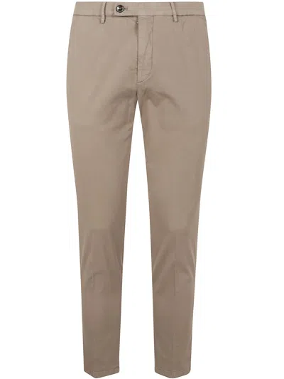 Michael Coal Pantaloni American Pocket "capri" In Brown