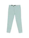 Michael Coal Pantaloni Brad In Cotone Celeste  In Green