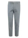 Michael Coal Patch-detail Cotton Trousers In Gray