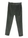 Michael Coal Pleated Corduroy Trousers In Multi