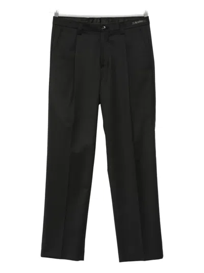 Michael Coal Pleated-pocket Trousers In Black