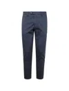 Michael Coal Pocket Trousers In Blue