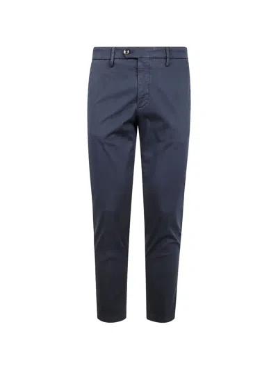 Michael Coal Pocket Trousers In Blue
