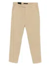 Michael Coal Pocket Trousers In Neutral