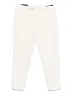 Michael Coal Pressed-crease Trousers In White