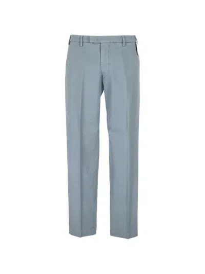 Michael Coal Pressed-crease Straight-leg Trousers In Blue