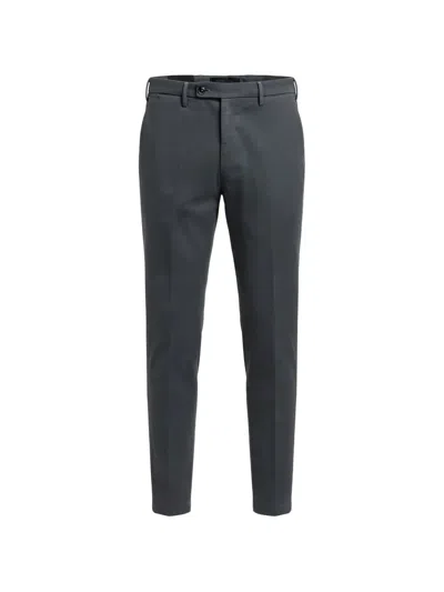 Michael Coal Pressed-crease Tailored Trousers In Gray