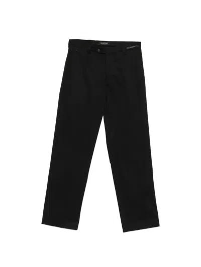 Michael Coal Pressed-crease Trousers In Black