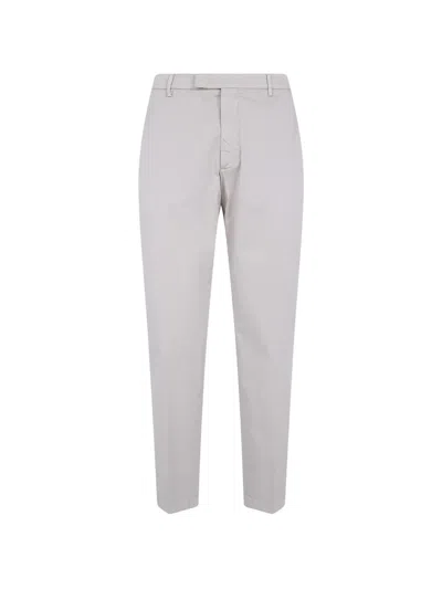 Michael Coal Straight-leg Cotton Trousers In Neutral