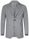 Michael Coal Tailored Single-breasted Blazer With Peak Lapels