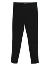 Michael Coal Tailored Trousers In Black