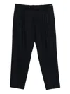 Michael Coal Tailored Trousers In Black