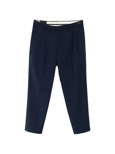 Michael Coal Tailored Trousers In Blue