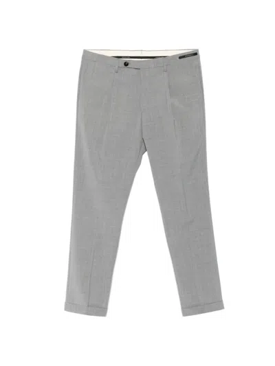 Michael Coal Tailored Trousers In Gray
