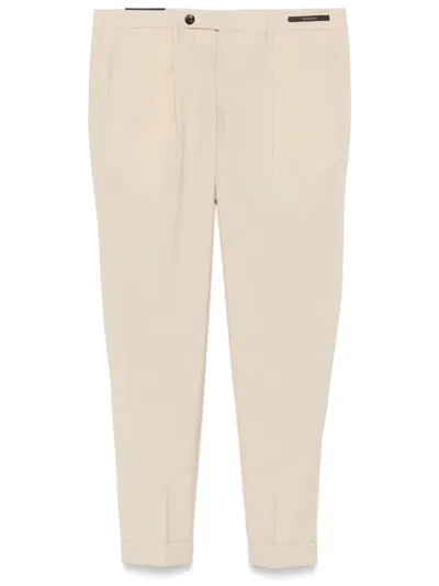 Michael Coal Tailored Trousers In Neutrals