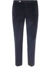 Michael Coal Mc-brad Plus 2741 Capri Trousers In Blue