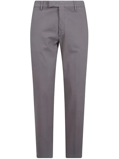Michael Coal Trousers Gabarnide Plus Leight 3cm Bottom 19 In Brown
