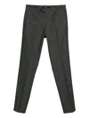 Michael Coal Belt Loop Trousers In Multi