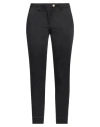 Michael Coal Woman Pants Black Size 26 Cotton, Elastane