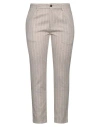 Michael Coal Woman Pants Light Grey Size 10 Virgin Wool, Polyamide, Acrylic, Cashmere, Elastane