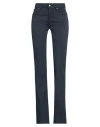 Michael Coal Woman Pants Navy Size 26 Cotton, Elastane In Navy Blue